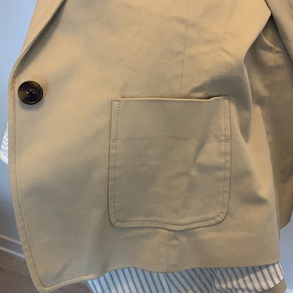 Armani Exchange A/X Tan Blazer Size 4 - Picture 11 of 12